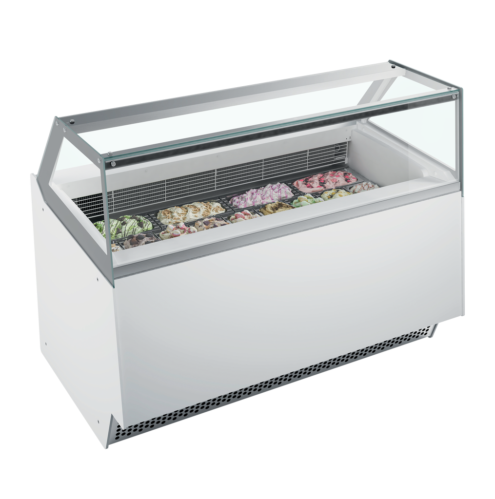 Isa Scoop Ice Cream Display - ELEGANCE 13 Ice Cream Display Freezers ISA   