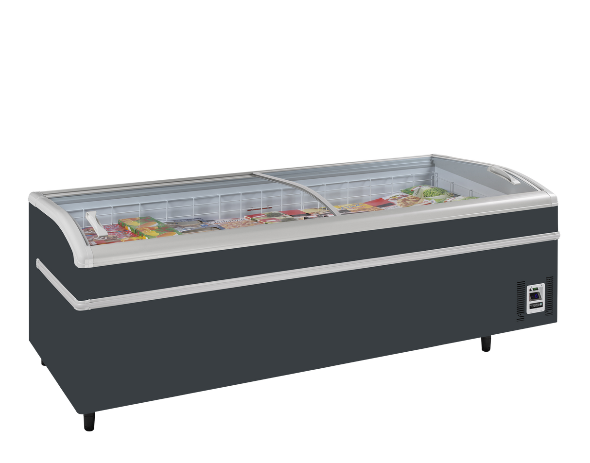 Arcaboa High Vision Supermarket Freezer - SUPER 250DE RAL7016 Display Chest Freezers Arcaboa   