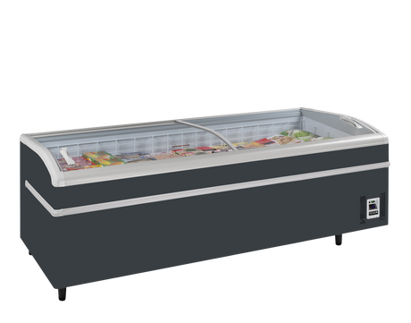 Arcaboa High Vision Supermarket Freezer - SUPER 250DE RAL7016 Display Chest Freezers Arcaboa   