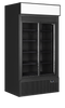 Tefcold Glass Door Merchandiser - FSC1000S BLACK  Tefcold   