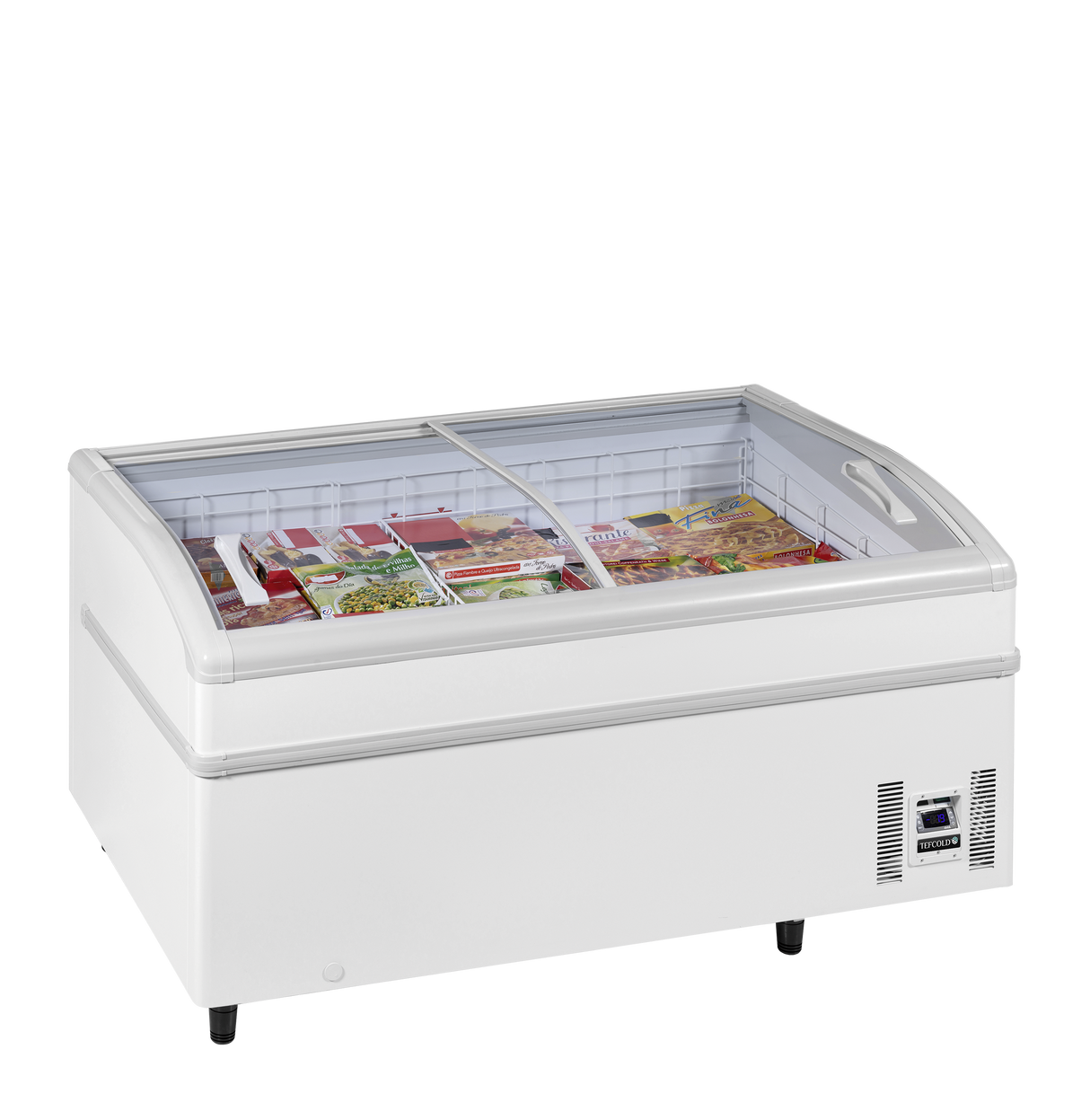 Arcaboa High Vision Supermarket Freezer - SUPER 150DE White Display Chest Freezers Arcaboa   