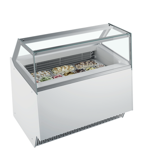 Isa Scoop Ice Cream Display - ELEGANCE 10 Ice Cream Display Freezers ISA   