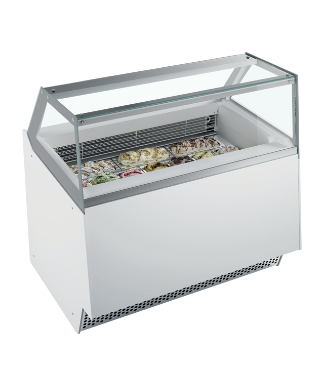 Isa Scoop Ice Cream Display - ELEGANCE 10 Ice Cream Display Freezers ISA   