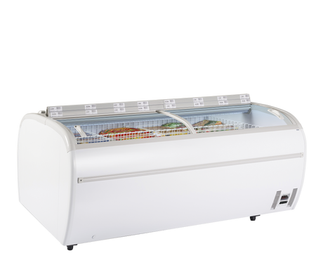 Arcaboa High Vision Freezer - DUPLA 2.2DE White Display Chest Freezers Arcaboa   