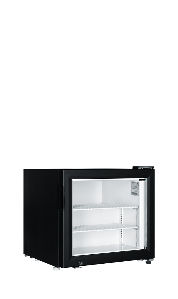 Tefcold Glass Door Display Freezer - UF50G Black  Tefcold   