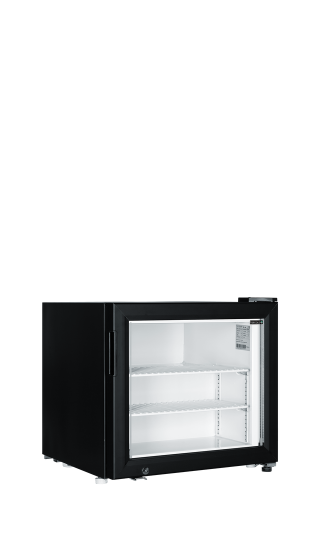 Tefcold Glass Door Display Freezer - UF50G Black  Tefcold   
