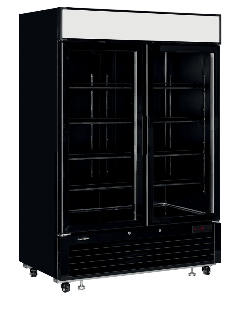 Tefcold Glass Door Display Freezer - LGF5000 BLACK  Tefcold   