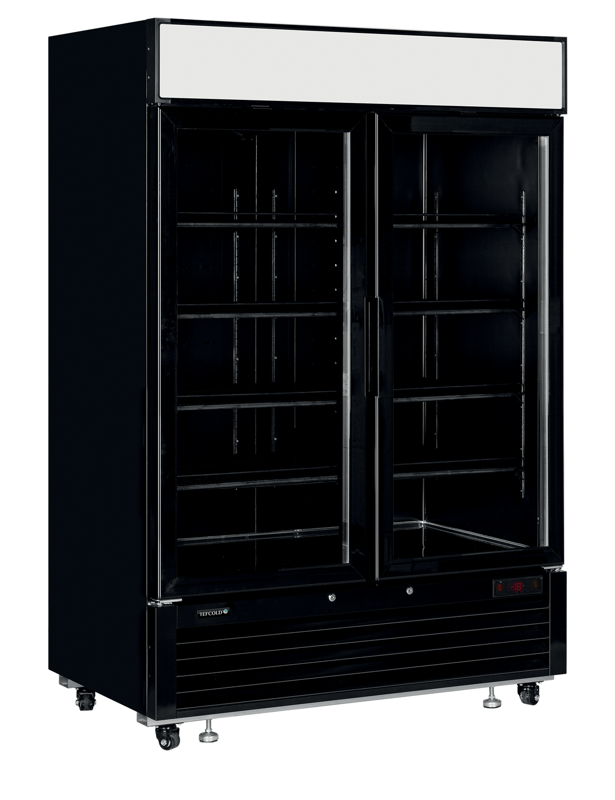 Tefcold Glass Door Display Freezer - LGF5000 BLACK  Tefcold   