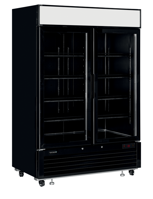 Tefcold Glass Door Display Freezer - LGF5000 BLACK  Tefcold   