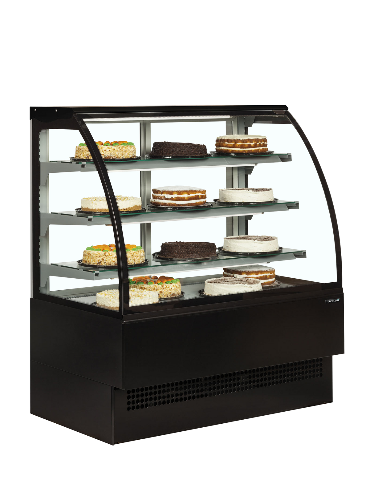 Tefcold Patisserie and Deli Display - EVO1802 Refrigerated Floor Standing Display Tefcold