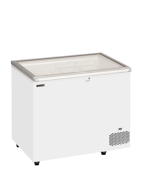 Tefcold Hinged Glass Lid Chest Freezer - ST300  Tefcold   