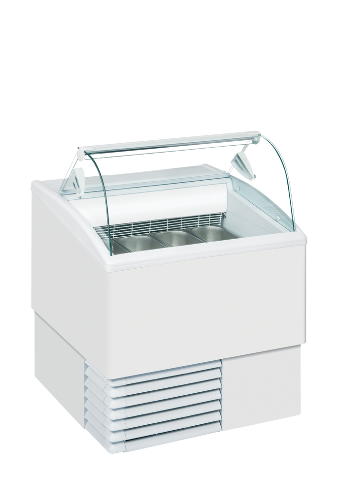 Isa Scoop Ice Cream Display - ISETTA 4LX Ice Cream Display Freezers ISA   