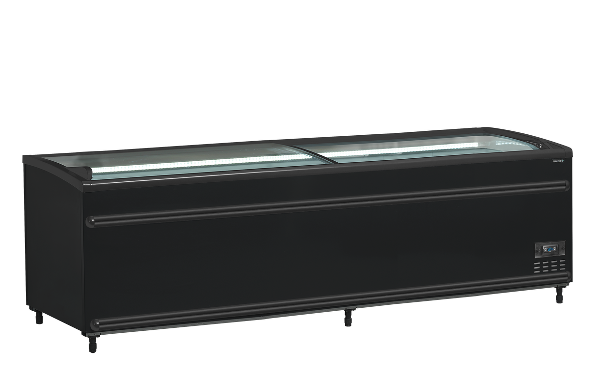 Tefcold Black Supermarket Chiller / Freezer - SFI250B-CF VS  Tefcold   