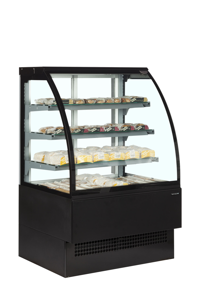 Tefcold Hot Serveover Display - EVO602 HOT Heated Floor Standing Displays Tefcold