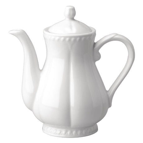 Churchill Buckingham White Coffee Pots 1136ml (Pack of 4) - CA239 Churchill Super Vitrified Churchill   