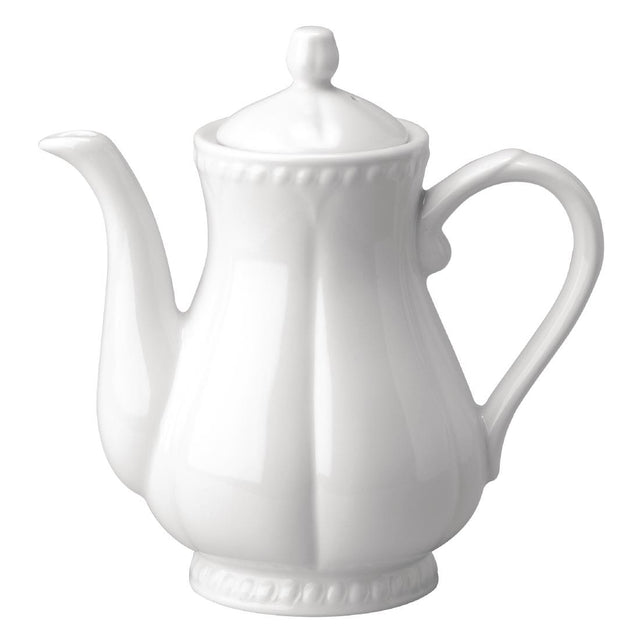 Churchill Buckingham White Coffee Pots 1136ml (Pack of 4) - CA239 Churchill Super Vitrified Churchill   