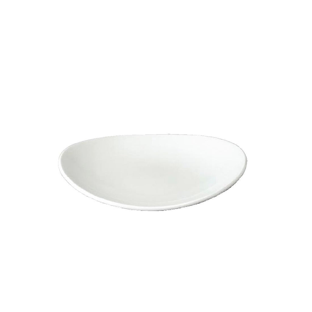 Churchill Orbit Oval Coupe Plates 160 x 192mm (Pack of 12) - CA846 Plates Churchill