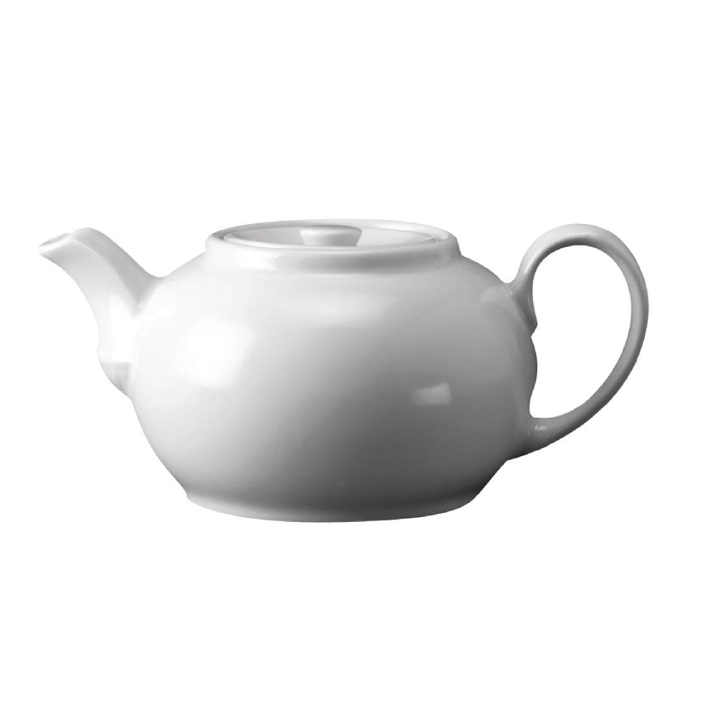 Churchill Whiteware Nova Teapots 426ml (Pack of 4) - CA892 Churchill Super Vitrified Churchill   