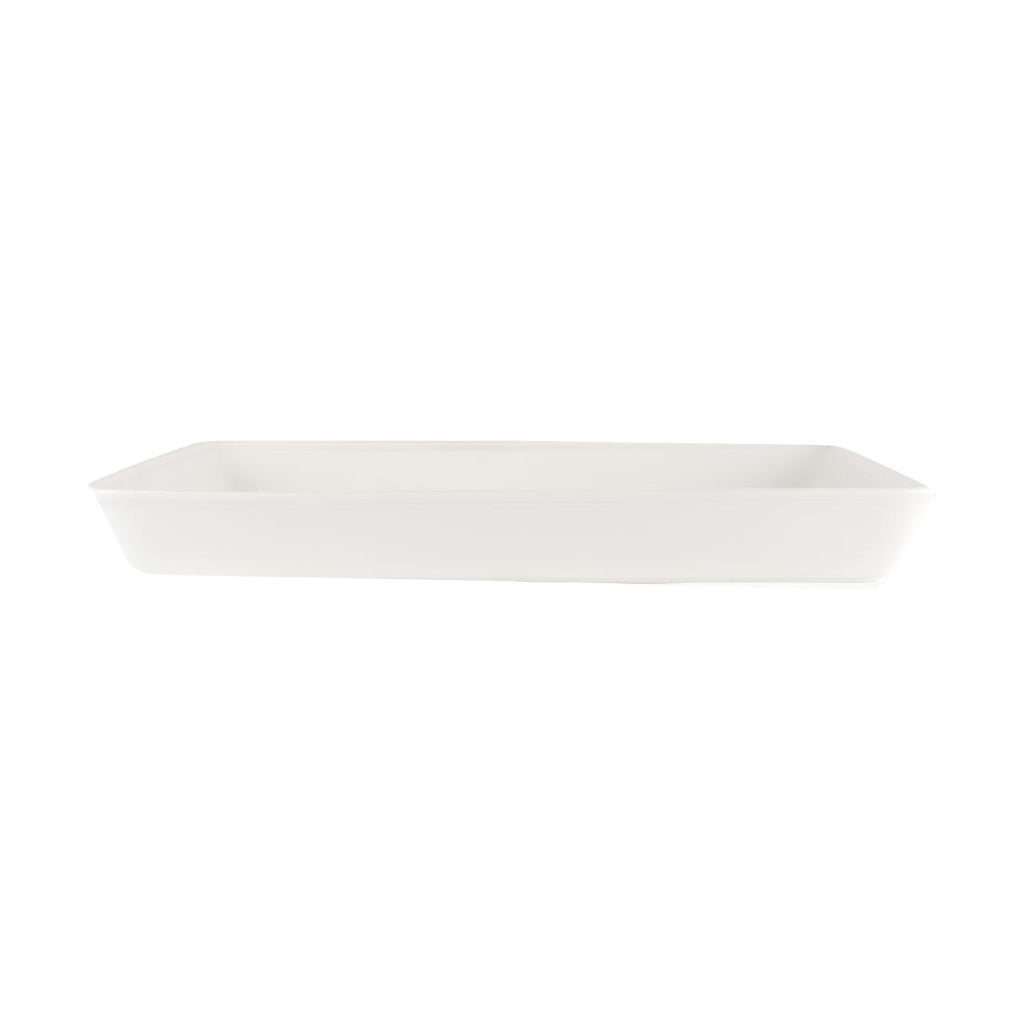 Churchill Counter Serve Rectangular Baking Dishes 380x 250mm (Pack of 4) - CA949 Churchill Super Vitrified Churchill   