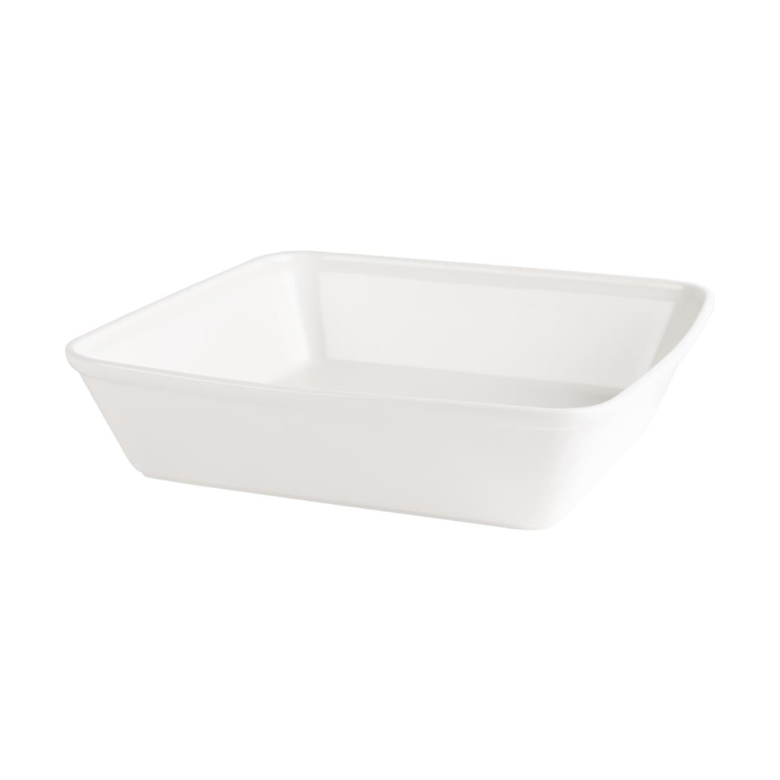 Churchill Counter Serve Square Baking Dishes 250mm (Pack of 6) - CA951 Churchill Super Vitrified Churchill   