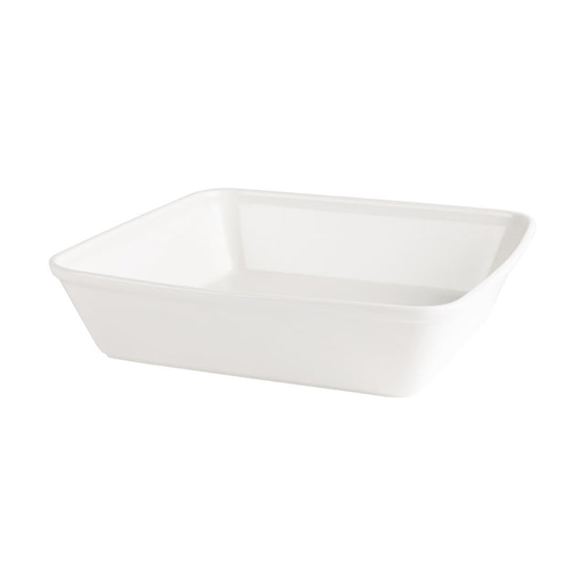 Churchill Counter Serve Square Baking Dishes 250mm (Pack of 6) - CA951 Churchill Super Vitrified Churchill   