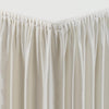Table Top Cream Cover & Skirting - Plissé Style - CB085  Dena   
