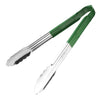 Hygiplas Colour Coded Green Serving Tongs 300mm - CB155  Hygiplas   