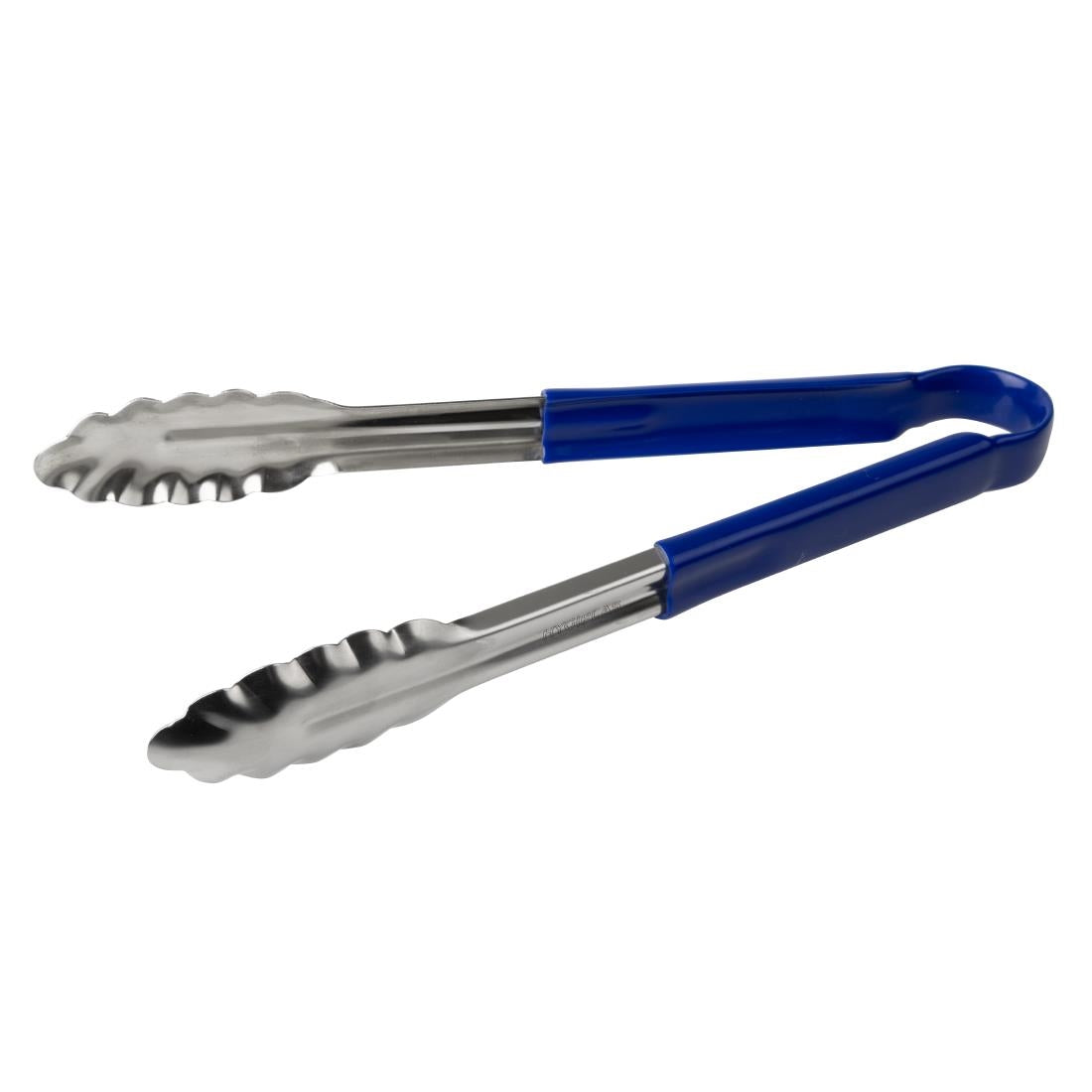 Hygiplas Colour Coded Blue Serving Tongs 300mm - CB156  Hygiplas   