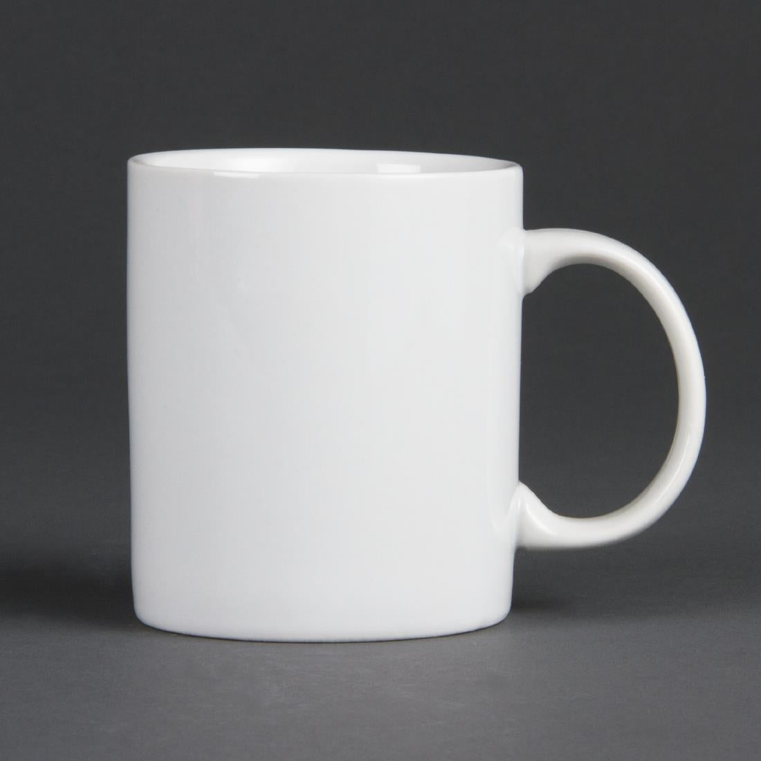 Olympia Whiteware Standard Mugs 10oz 284ml (Pack of 12) - CB466 Olympia Crockery Olympia   