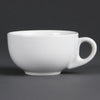 Olympia Whiteware Cappuccino Cups 200ml 7oz (Pack of 12) - CB469 Cups and Mugs Olympia