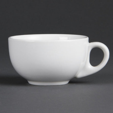 Olympia Whiteware Cappuccino Cups 200ml 7oz (Pack of 12) - CB469 Cups and Mugs Olympia