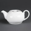 Olympia Whiteware Teapots 876ml (Pack of 4) - CB474 Olympia Crockery Olympia   