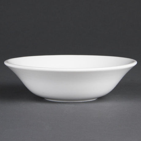 Olympia Whiteware Oatmeal Bowls 150mm 300ml (Pack of 12) - CB475 Bowls Olympia