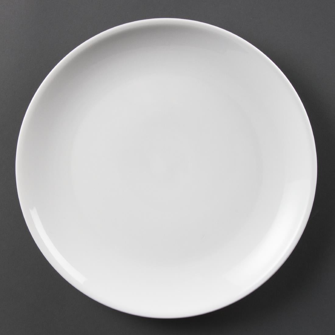 Olympia Whiteware Coupe Plates 280mm (Pack of 6) - CB492 Plates Olympia