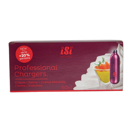 iSi Whipper Charger Bulbs (Pack of 50) - CB505  ISI   