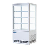 Polar C-Series Energy Efficient Curved Door Display Fridge White 86Ltr - CX576  Polar   