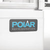 Polar C-Series Energy Efficient Curved Door Display Fridge White 86Ltr - CX576  Polar   