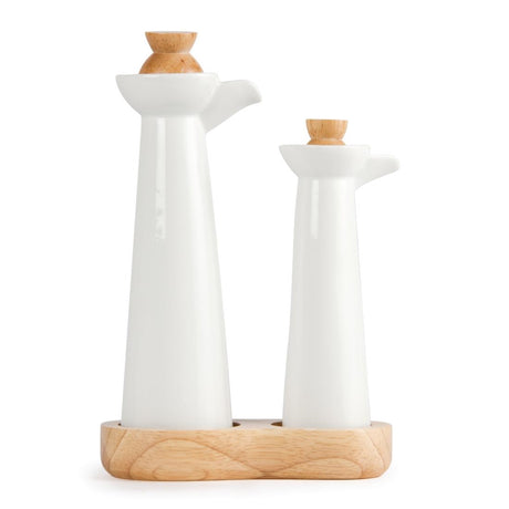 Olympia Whiteware Vinegar and Oil Set - CB705 Olympia Crockery Olympia   