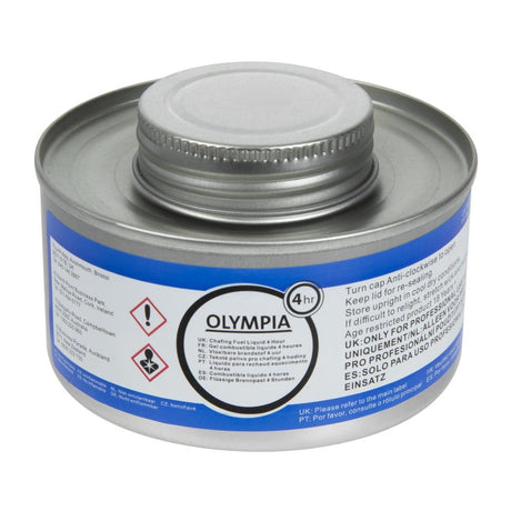 Olympia Liquid Chafing Fuel With Wick 4 Hour (Pack of 12) - CB734  Olympia   