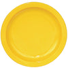 Olympia Kristallon Polycarbonate Plates Yellow 174mm (Pack of 12) - CB763 Plates Olympia