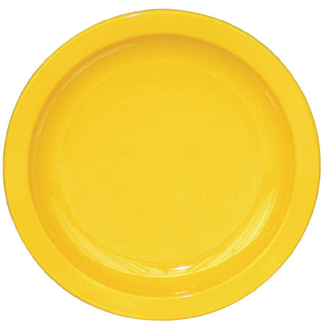 Olympia Kristallon Polycarbonate Plates Yellow 174mm (Pack of 12) - CB763 Plates Olympia