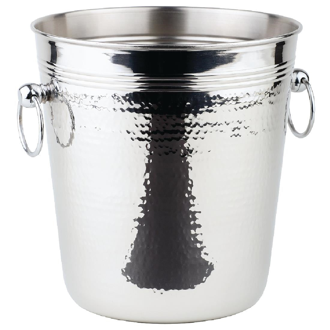 APS Hammered Stainless Steel Wine And Champagne Bucket - CB883  APS   