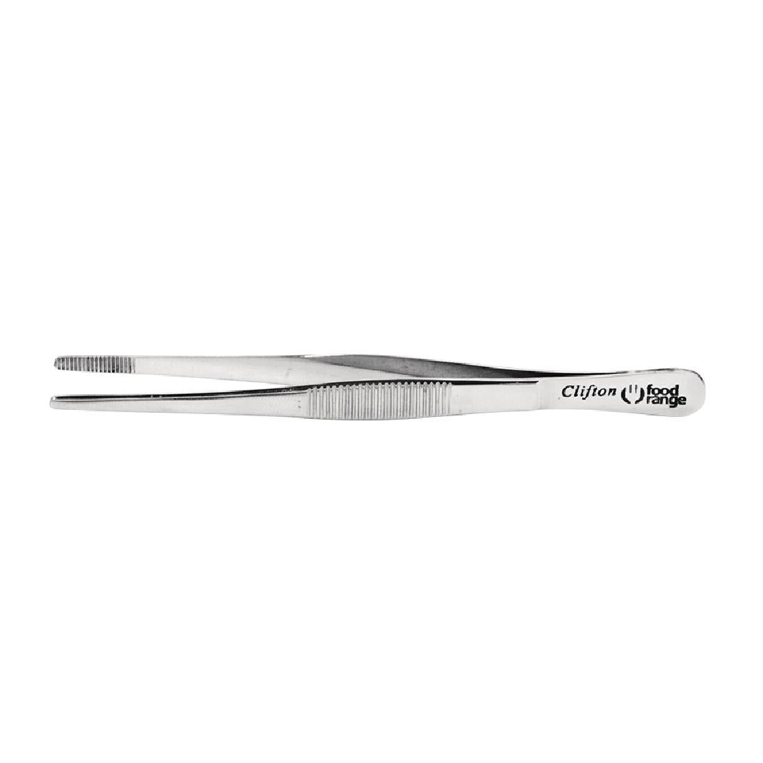 Stainless Steel Round Tip Micro Tweezers 160mm - CC163  Clifton Food Range   