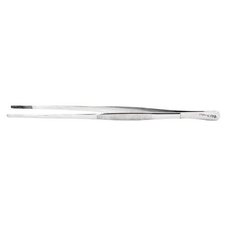 Stainless Steel Round Tip Tweezer Tongs 300mm - CC164  Clifton Food Range   
