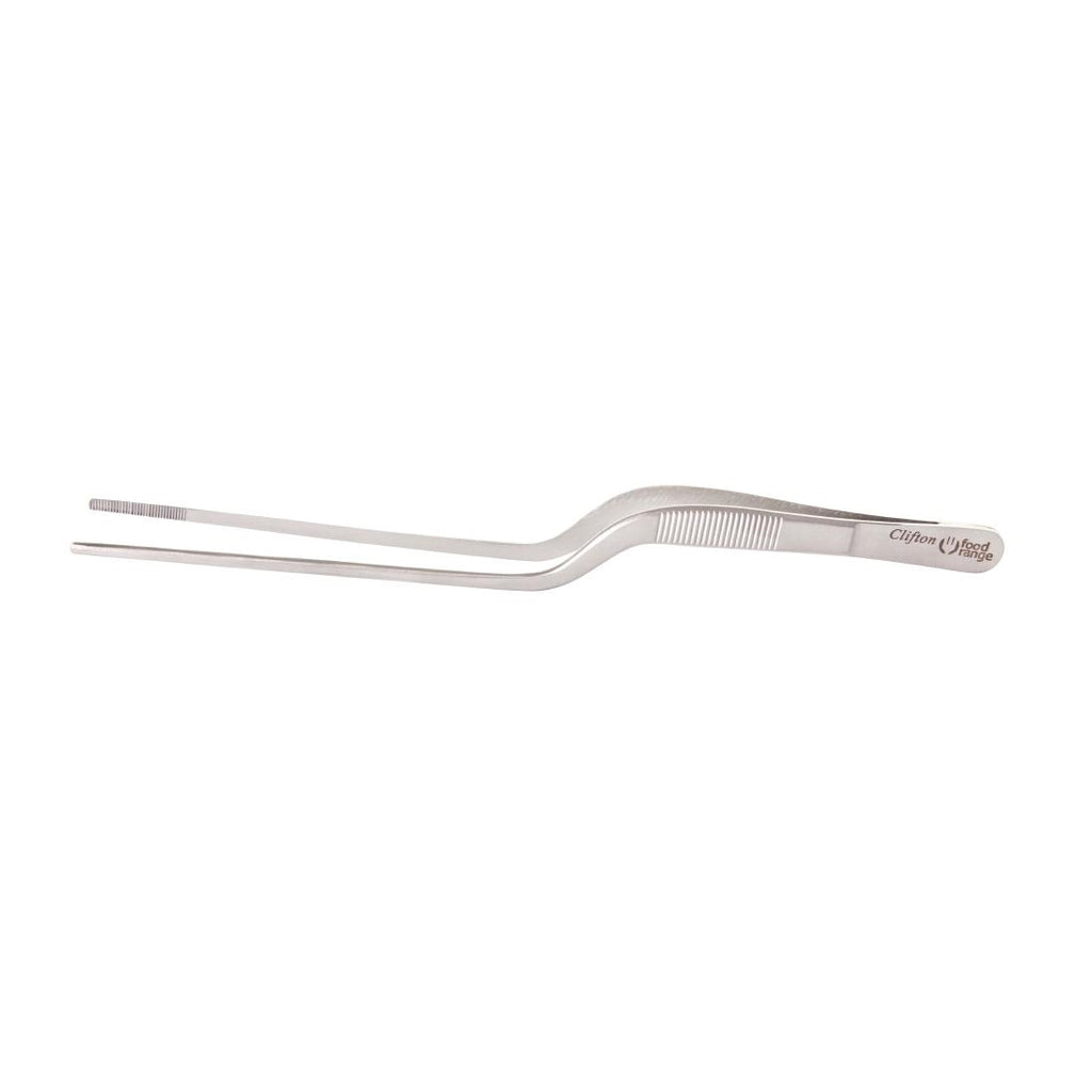 Stainless Steel Round Tip Sushi Tweezers 200mm - CC166  Clifton Food Range   