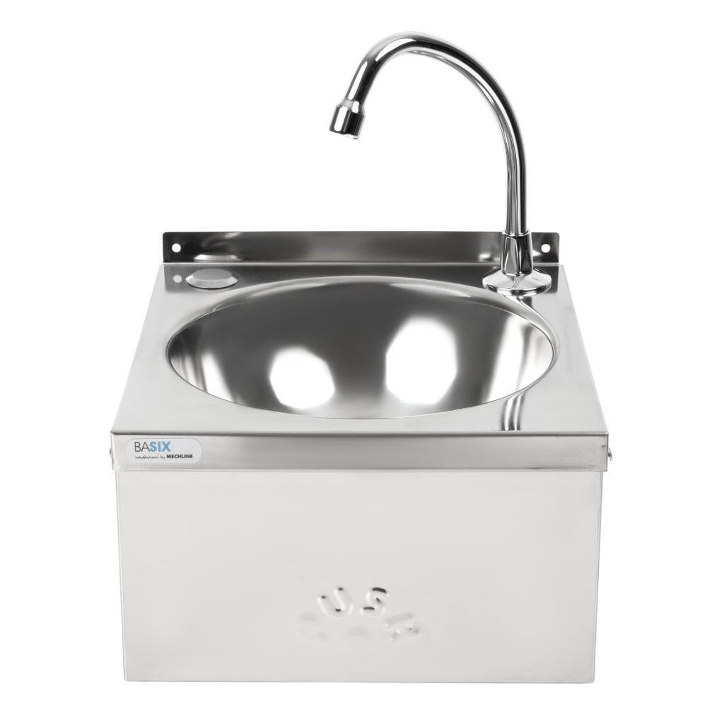 Basix Stainless Steel Knee Operated Hand Wash Basin - CC260  Basix   