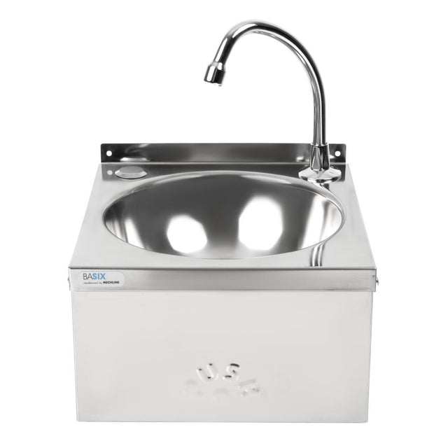 Basix Stainless Steel Knee Operated Hand Wash Basin - CC260  Basix   
