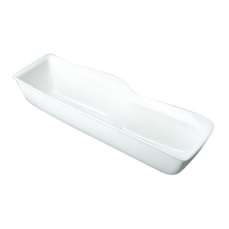 Churchill Alchemy Counterwave Serving Dishes 500x 160mm (Pack of 2) - CC415 Churchill Alchemy Fine China Churchill   