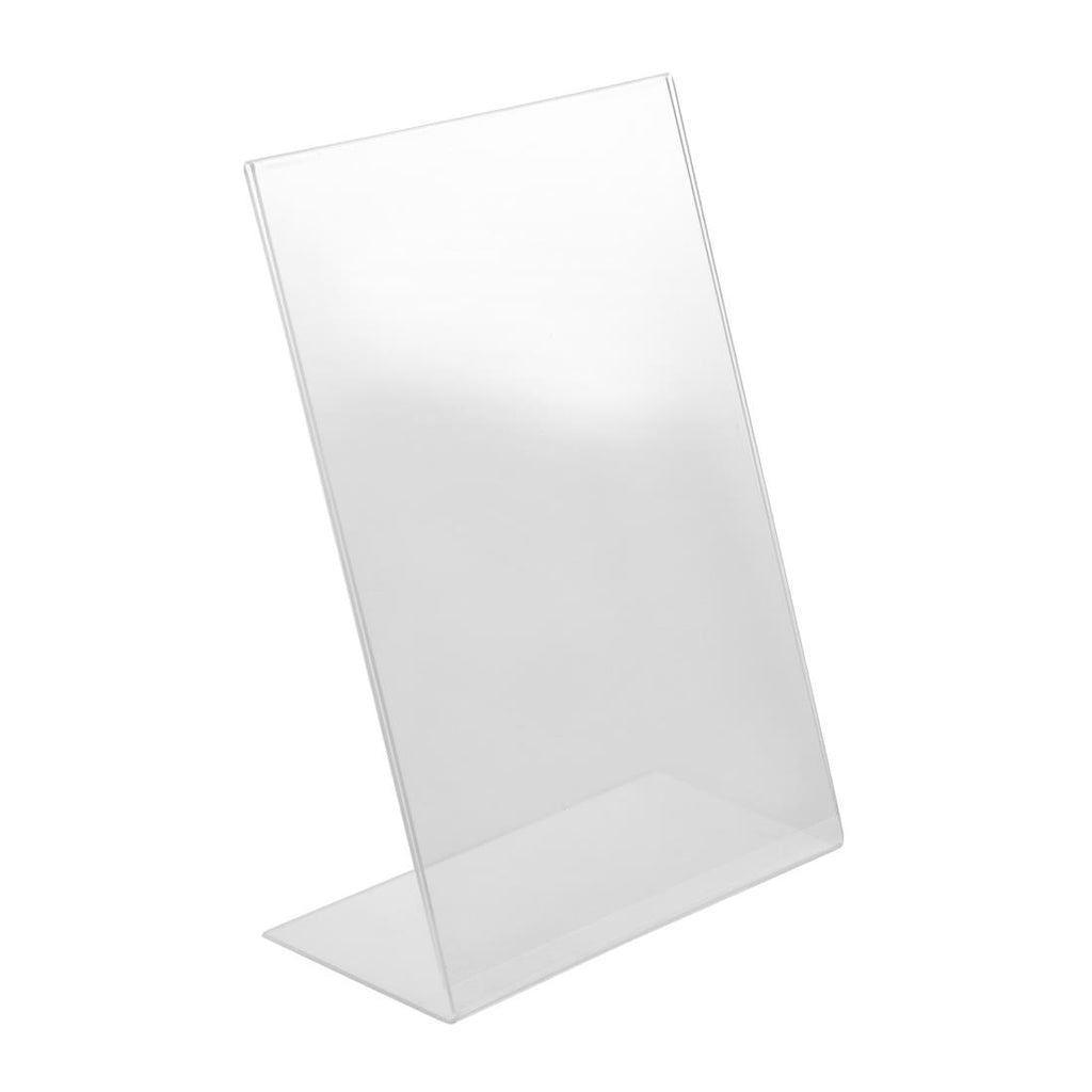 Slanted Acrylic Menu Holder A4 - CC445  Wenbar   
