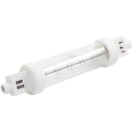 Jacketed Infrared Quartz Heat Bulb R7 118mm 300W - CC533  Oxford Hardware   